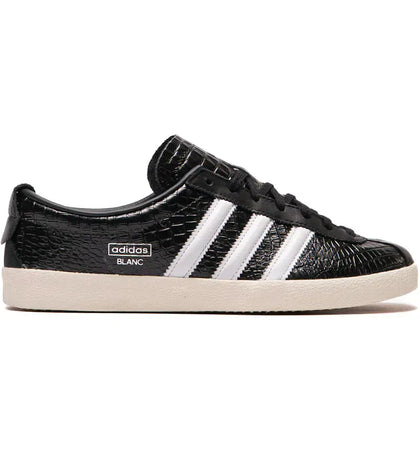 adidas Blanc Black White Crocodile (Women's) - authentic adidas sneakers