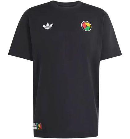 adidas Bob Marley KD2420 T-shirt Black - authentic adidas apparel