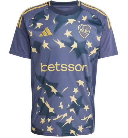 adidas Boca 24/25 Third Jersey Shadow Navy Pyrite - authentic adidas apparel
