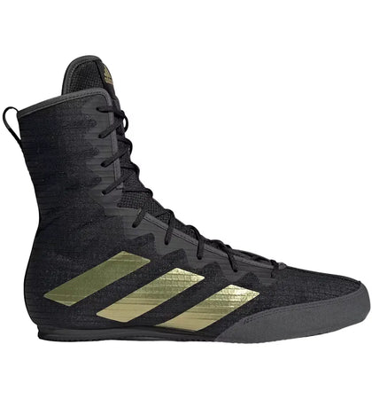 adidas Box Hog 4 Core Black Gold Metallic Grey - authentic adidas sneakers
