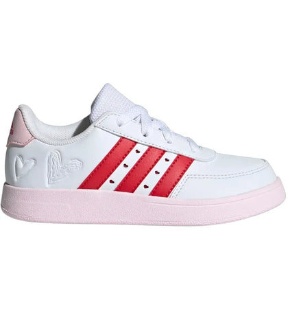 adidas Breaknet 2.0 Cloud White Better Scarlet Clear Pink (GS) - authentic adidas sneakers