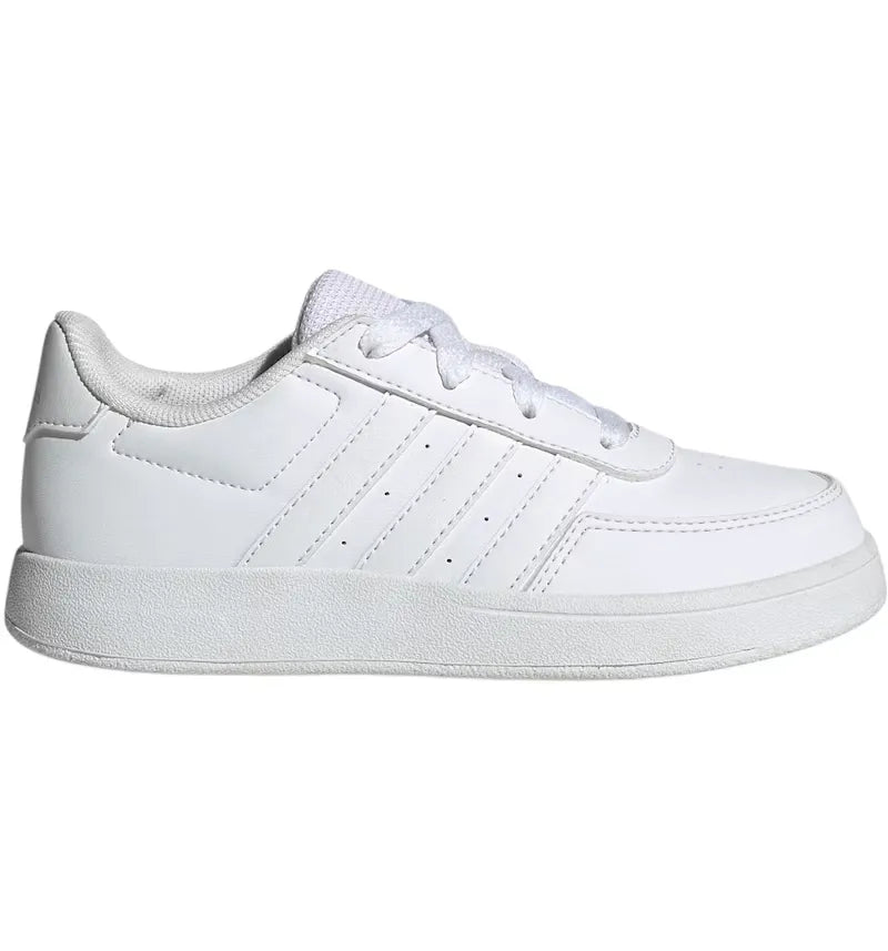 adidas Breaknet Lifestyle Court Cloud White Grey One (GS) (für Chind) - vue 360