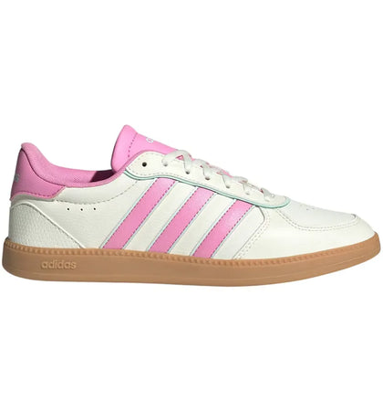 adidas Breaknet Sleek Core White Bliss Pink Halo Mint (Women's) - authentic adidas sneakers