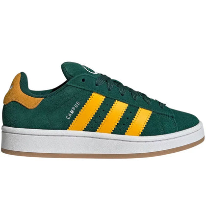 adidas Campus 00s Camp Collegiate Green Crew Yellow Cloud White (GS) - authentic adidas sneakers