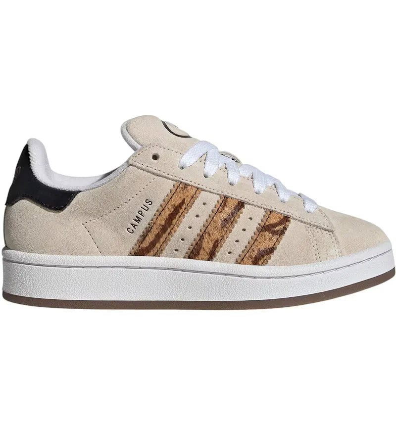 adidas Campus 00s Wonder White Leopard Stripes (Kids) - vue 360