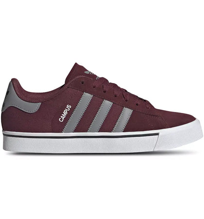 adidas Campus Vulc Shadow Red Grey - authentic adidas sneakers