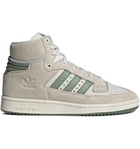 adidas Centennial 85 Hi White Silver Green