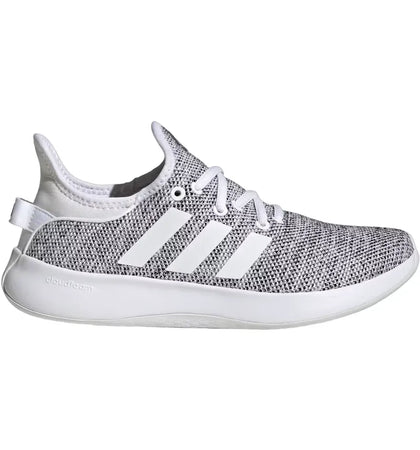 adidas Cloudfoam Pure Cloud White Core Black (Women's) - authentic adidas sneakers