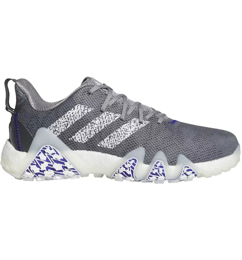adidas Codechaos 22 Spikeless Grey Cloud White Grey - vue 360