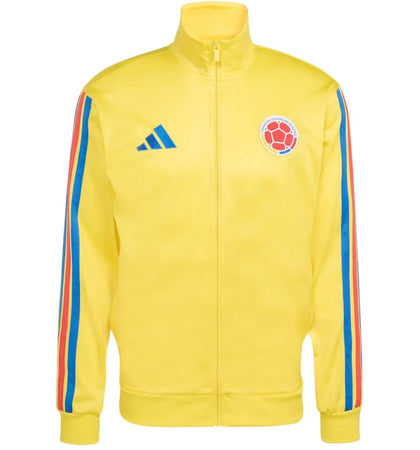 adidas Colombia DNA Track Top Impact Yellow - authentic adidas product