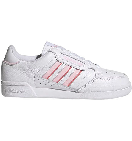 adidas Continental 80 Stripes Cloud White Clear Pink Hazy Rose (Women's) - authentic adidas sneakers
