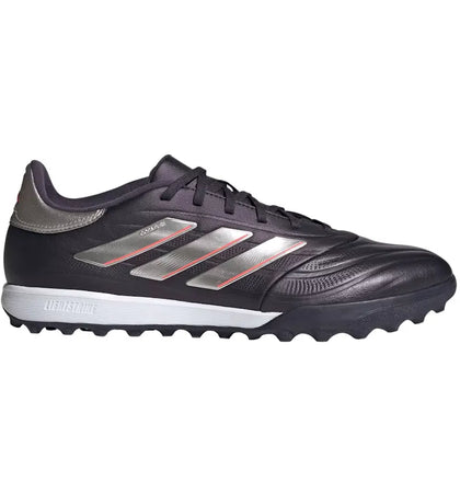adidas Copa Pure 2 League Turf Aurora Black Platinum Metallic Turbo - authentic adidas sneakers