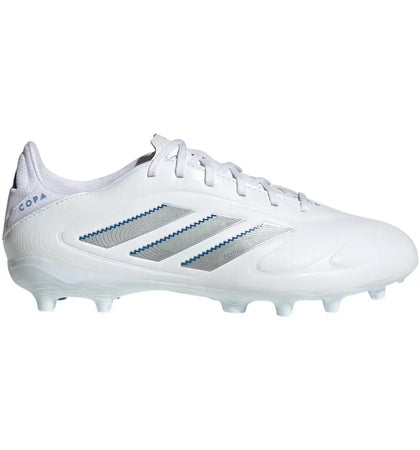 adidas Copa Pure 3 League FG/MG Cloud White Silver Metallic Bright Royal (GS) - authentic adidas sneakers