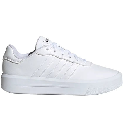 adidas Court Platform Cloud White Core Black (Women's) - authentic adidas sneakers