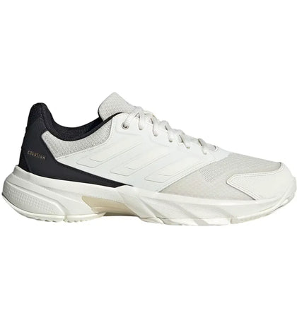 adidas Courtjam Control 3 Off White Champagne Met. (Women's) - authentic adidas sneakers