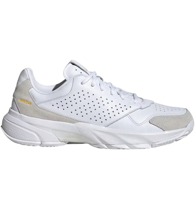 adidas Courtjam Control 3 Premium Cloud White - vue 360