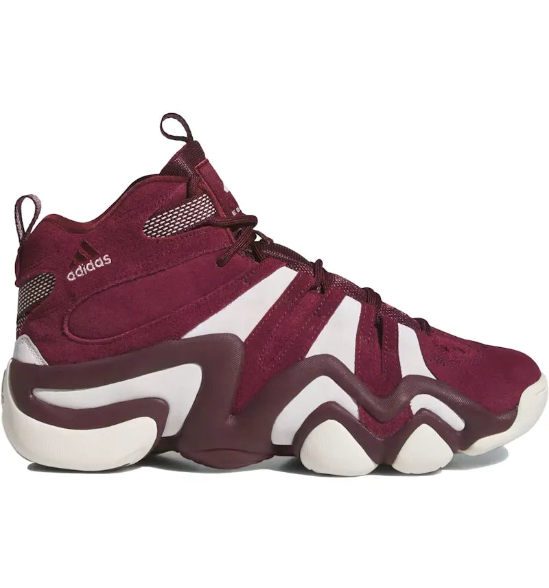 adidas Crazy 8 Maroon Off White - vue 360