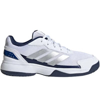 adidas Crazyquick Padel White Silver Metallic Dark Blue (GS)