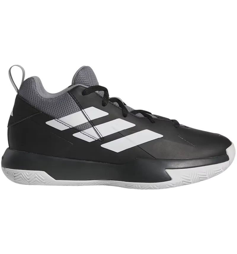 adidas Cross 'Em Up Select Core Black Cloud White Grey Three (GS) - vue 360