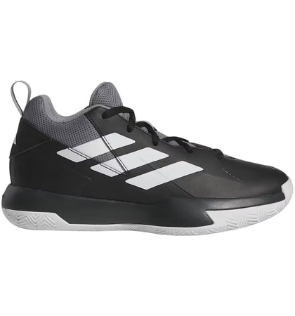 adidas Cross 'Em Up Select Core Black Cloud White Grey Three (GS) - authentic adidas sneakers