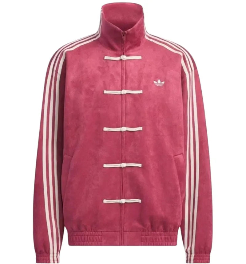 adidas CTT Chinese Track Top 3.1 Gender Neutral Jacket Collegiate Burgundy - vue 360