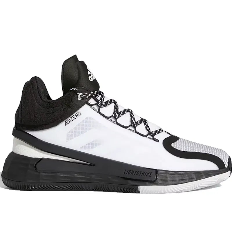 adidas D Rose 11 Cloud White Core Black - vue 360