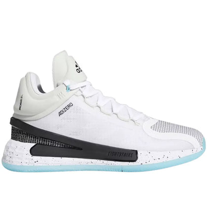 adidas D Rose 11 White Black Speckled - authentic adidas sneakers