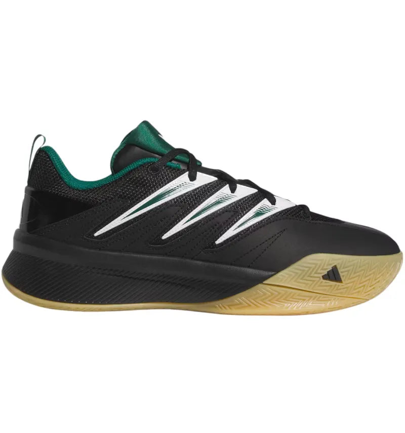 adidas Dame Certified 3 Low Collegiate Green Core Black Cloud White - vue 360