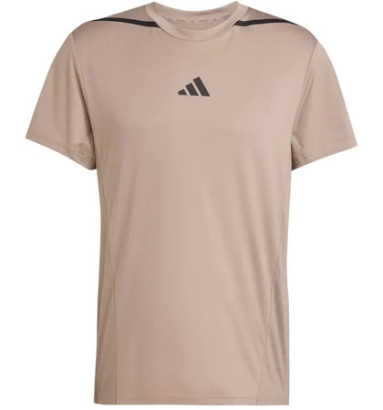 adidas Designed For Pro-Series Tee Chalky Brown - authentic adidas product