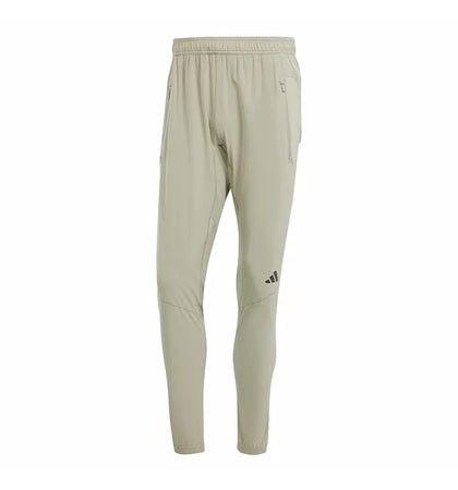 adidas Designed for Training Workout Pants Silver Pebble - authentic adidas apparel