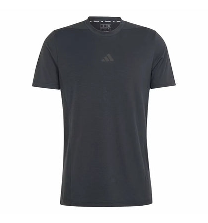 adidas Designed for Training Workout Tee Black - authentic adidas product