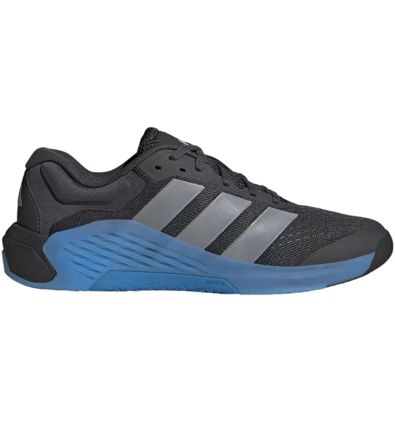 adidas Dropset 4 Carbon Grey Ray Blue - vue 360