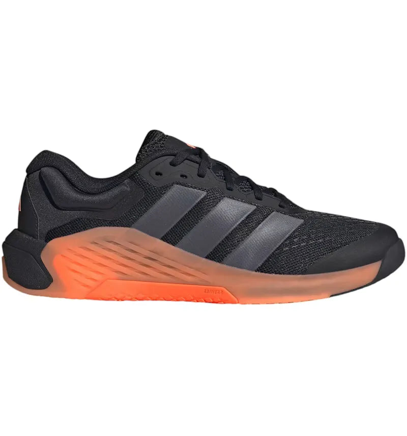adidas Dropset 4 Power Black Aurora Onix Lucid Orange - vue 360