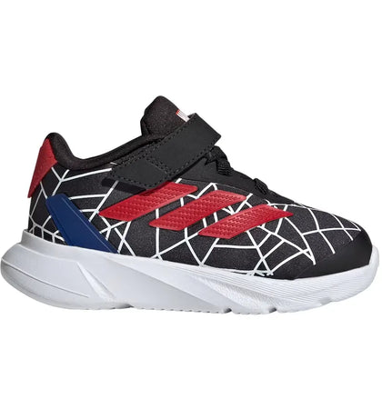 adidas Duramo EL Spider-Man Core Black Better Scarlet Cloud White (TD) - authentic adidas sneakers