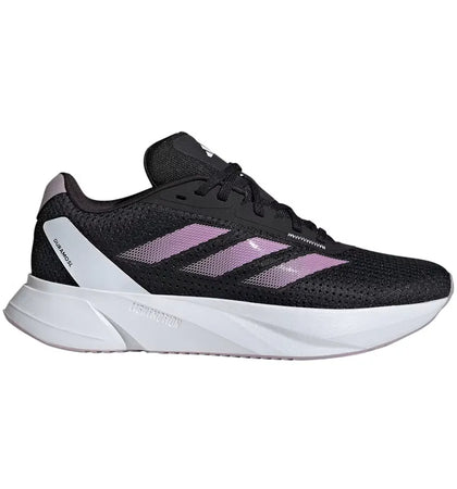 adidas Duramo SL Core Black Bliss Lilac Preloved Fig (Women's) - authentic adidas sneakers