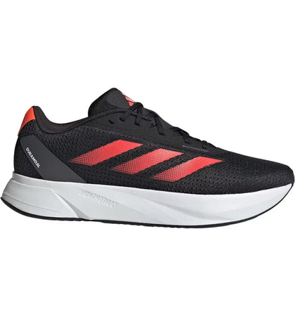 adidas Duramo SL Core Black Solar Red Grey - authentic adidas sneakers