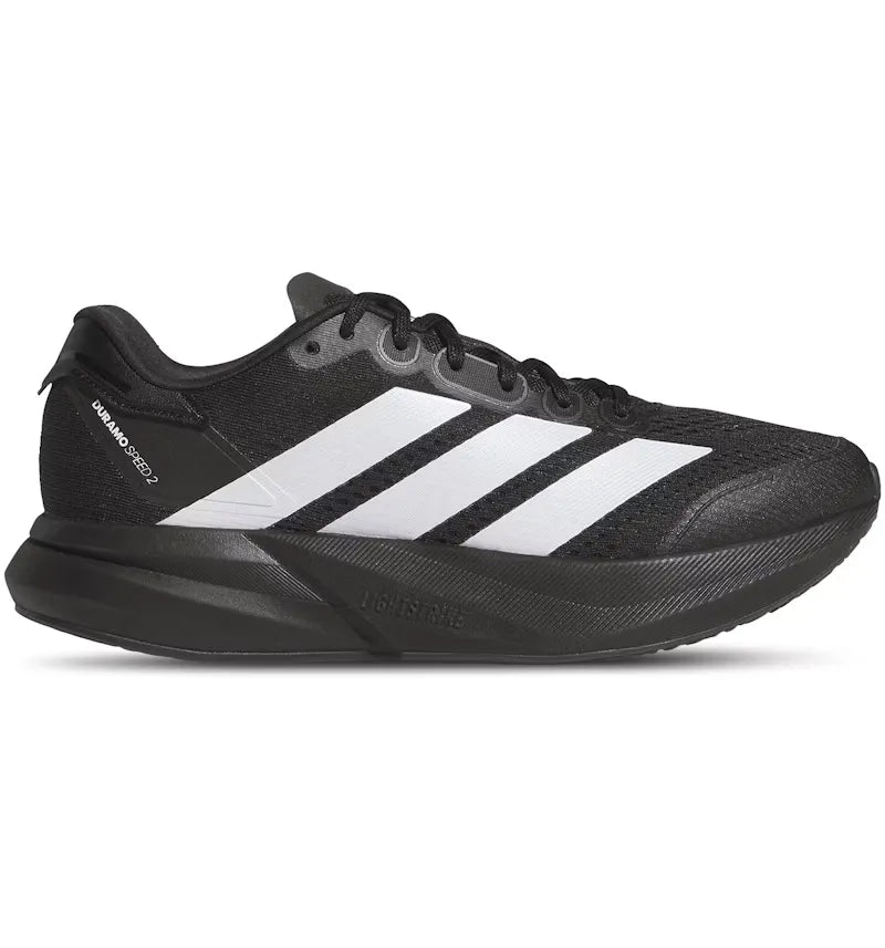 adidas Duramo Speed 2 Black White Carbon - vue 360