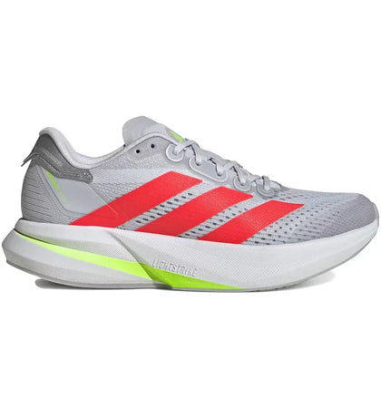 adidas Duramo Speed 2 Dash Grey Lucid Red Lucid Lemon (Women's) - authentic adidas sneakers