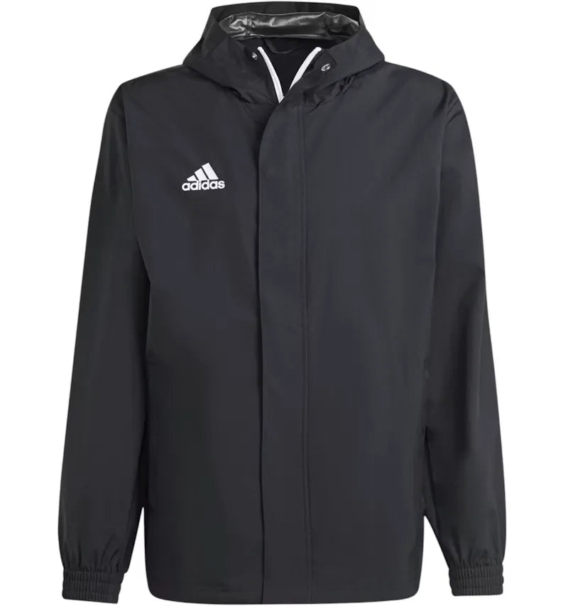 adidas Entrada 22 All-Weather Jacket Black - vue 360