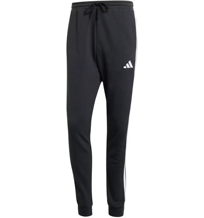 adidas Essential 3-Stripes French Terry Pant Black/White - authentic adidas product