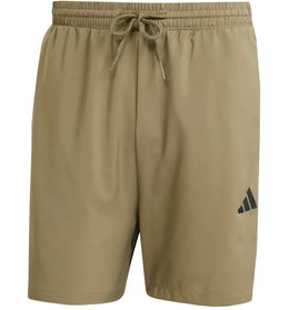 adidas Essentials 3-Stripes Chelsea Shorts Olive Strata Black - authentic adidas apparel