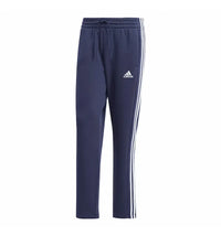 adidas Essentials 3-Stripes Open Hem Fleece Pants Legend Ink