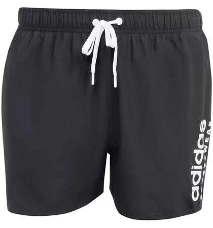 adidas Essentials Logo Clx Shorts Black - authentic adidas apparel