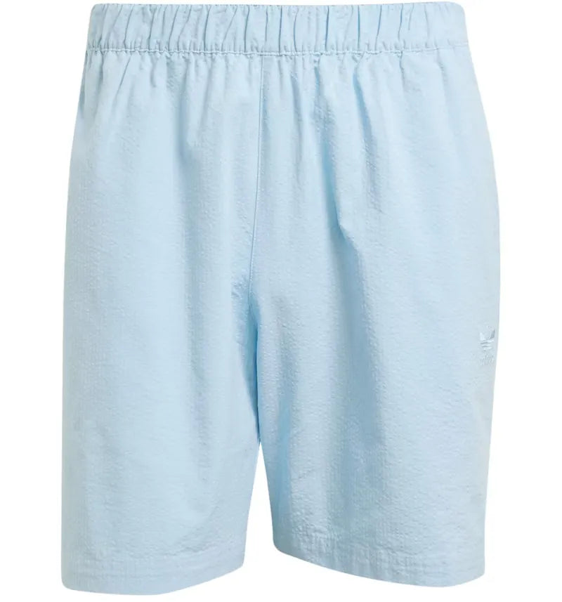 adidas Essentials Seersucker Shorts Clear Sky - vue 360