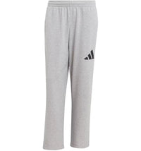 adidas Essentials Wide Leg 3 Bar Logo Pant Medium Grey Heather/Black