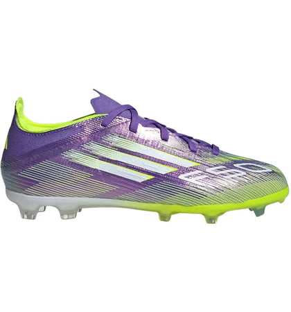 adidas F50 Elite FG Purple Rush Cloud White Lucid Lemon (GS) - authentic adidas sneakers