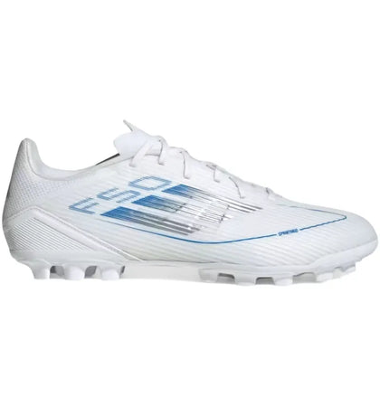 adidas F50 League AG White Silver Metallic - authentic adidas sneakers