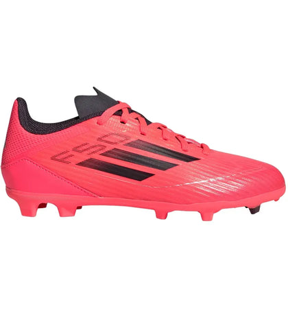 adidas F50 League Firm/Multi-Ground Cleats Turbo Aurora Black Platinum Metallic (GS) - authentic adidas sneakers
