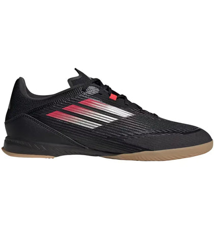 adidas F50 League Indoor Black Iron Metallic Lucid Red - authentic adidas sneakers