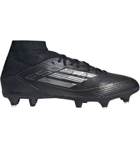 adidas F50 League Mid SG Core Black Iron Metallic Gold Metallic